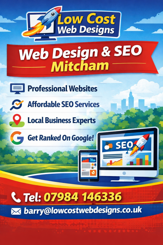 Web design and seo Mitcham