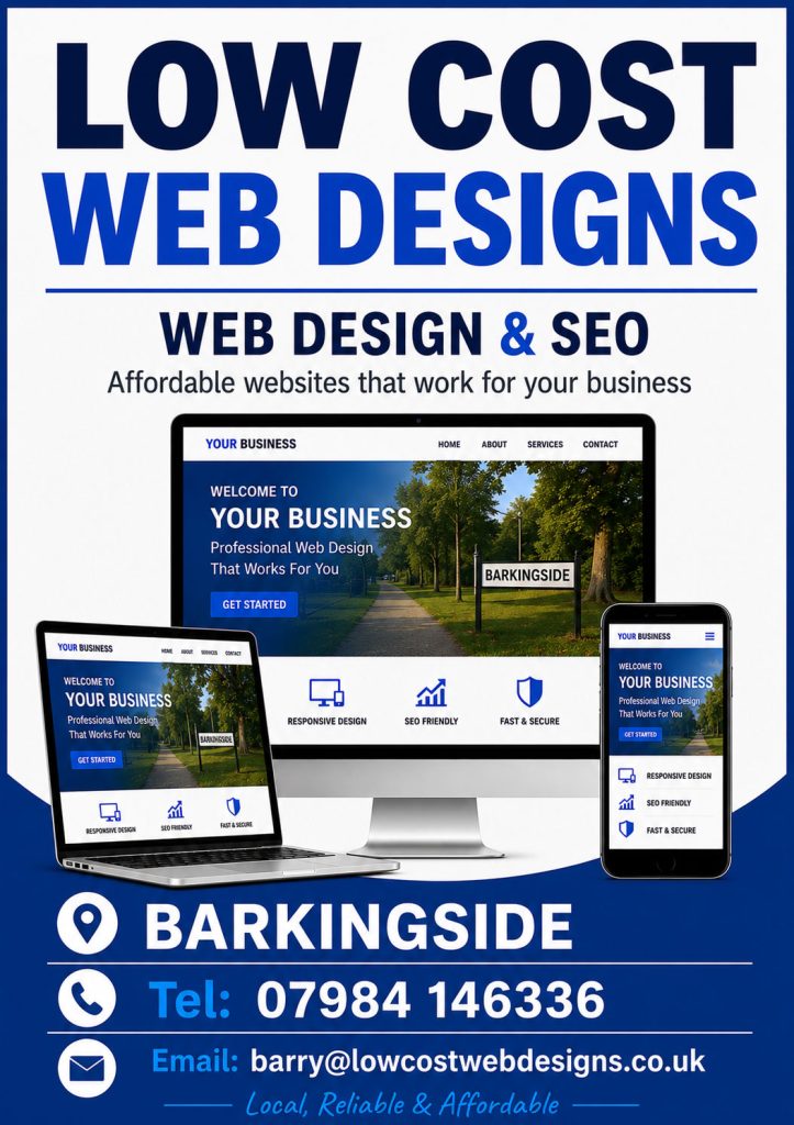 Affordable Web Design & SEO Services in Barkingside