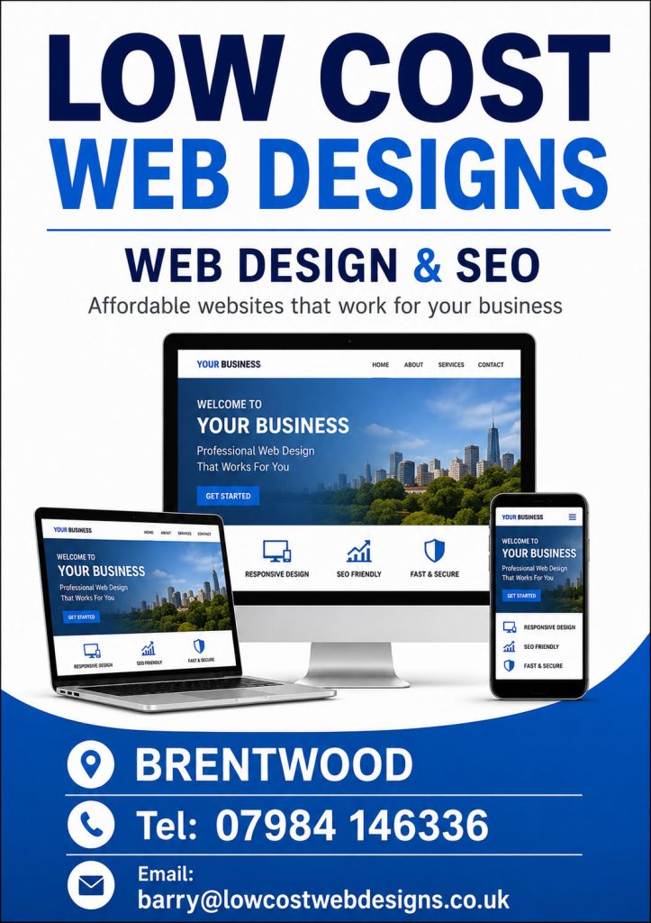 Affordable Web Design & SEO Services in Brentwood