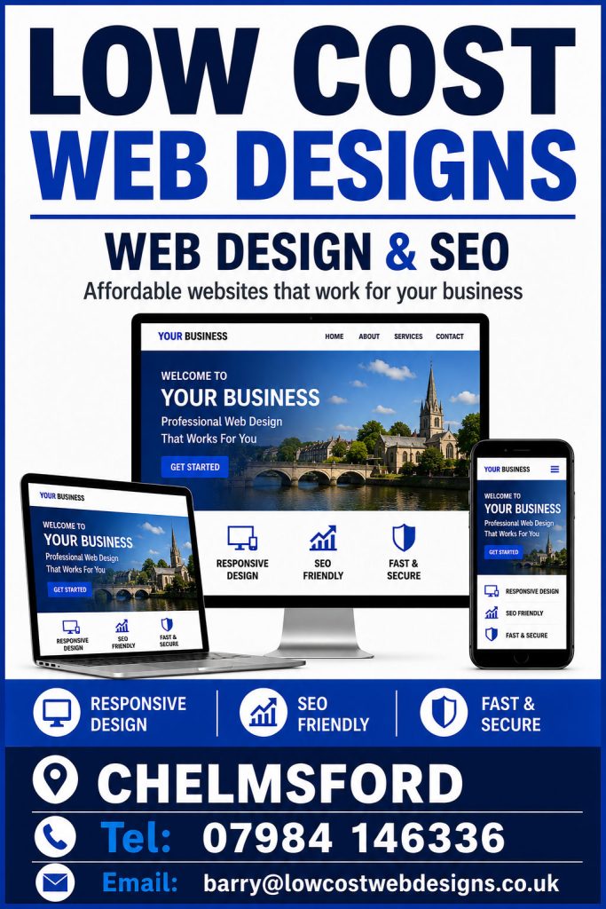 Affordable Web Design & SEO Services in Chelmsford