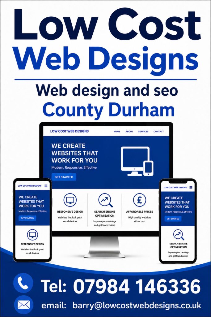 Affordable Web Design & SEO Services in County Durham