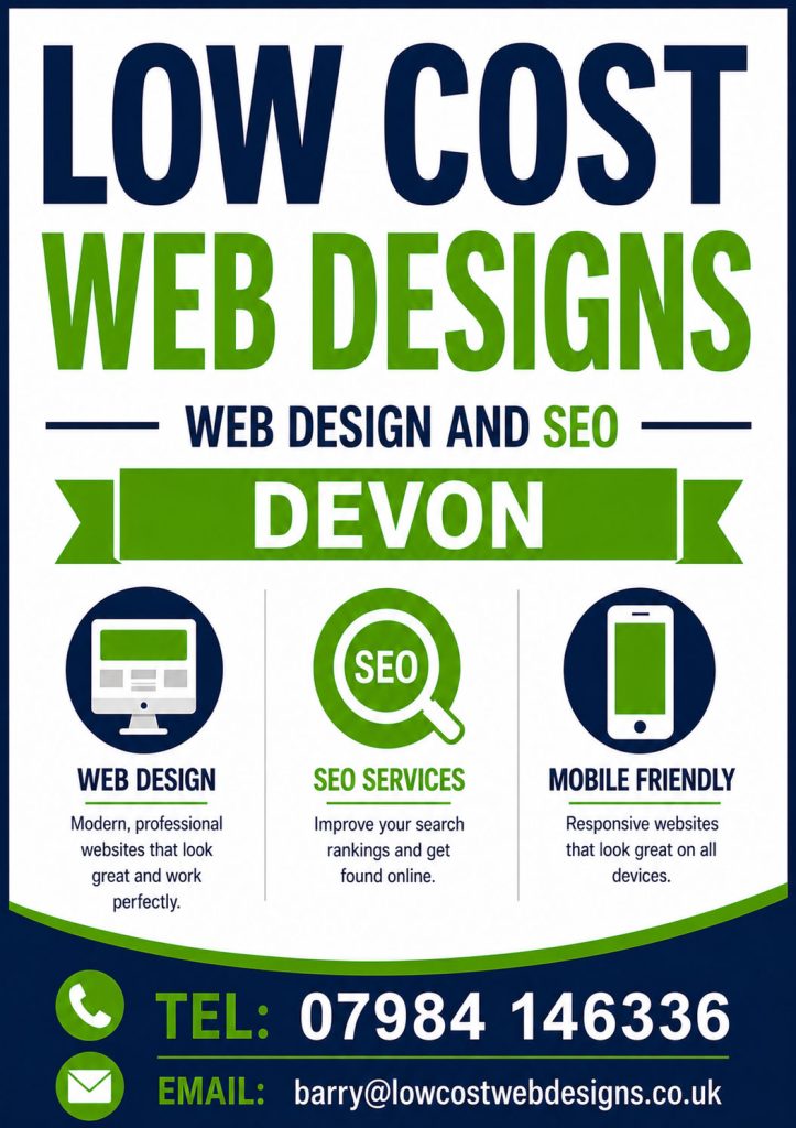 Affordable Web Design & SEO Services in Devon