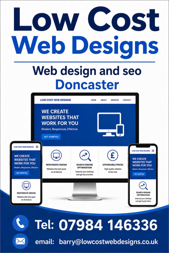 Affordable Web Design in Doncaster