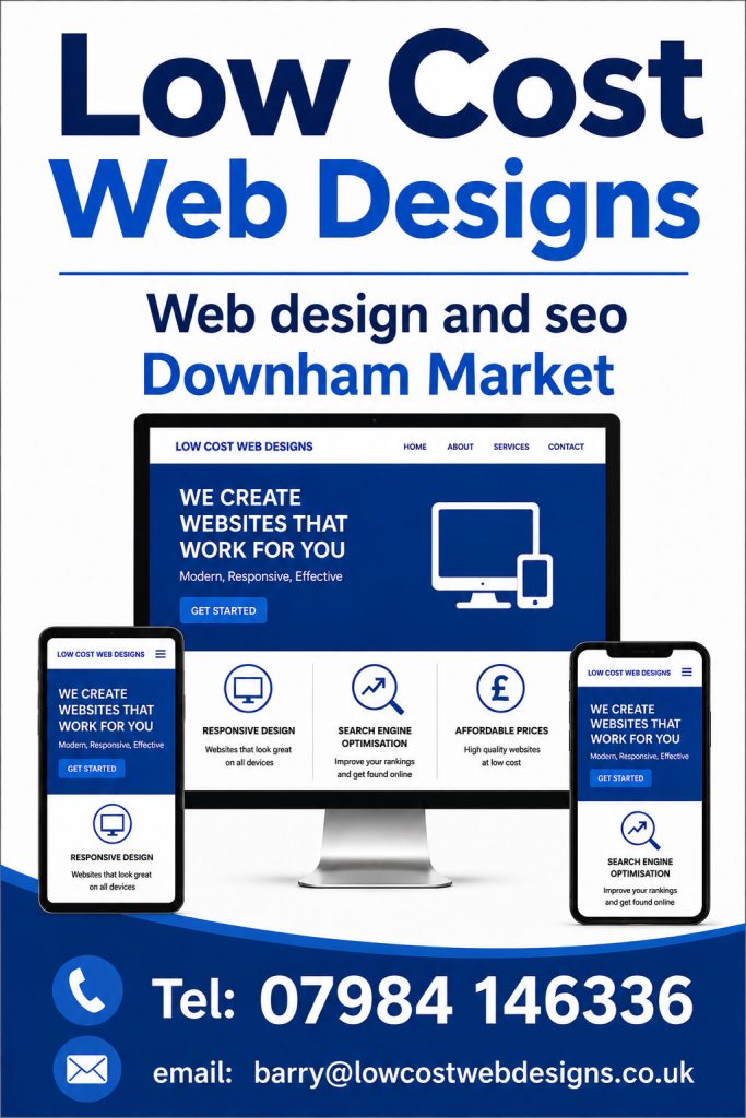 Affordable Web Design & SEO Services in Downham Market