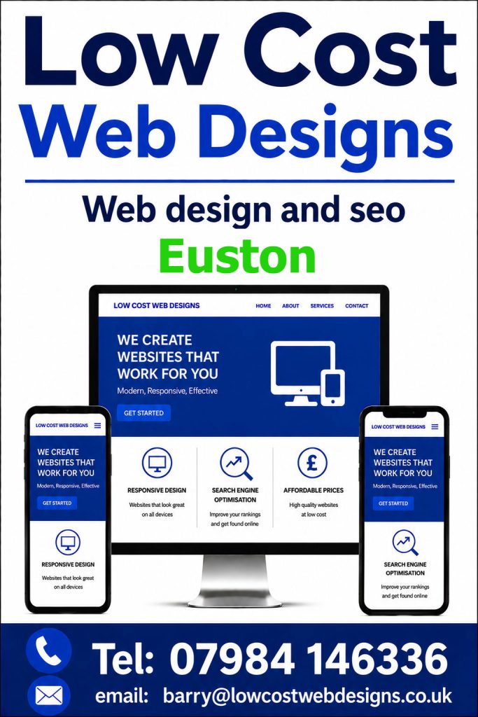 Affordable Web Design & SEO Services in Euston