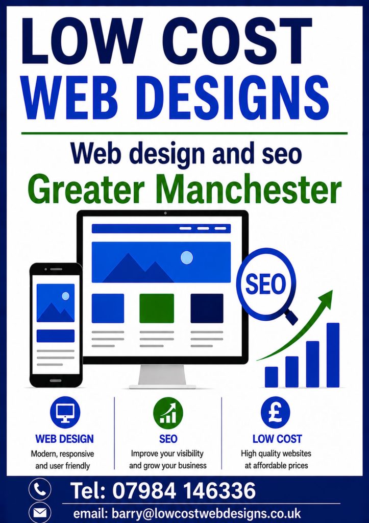 Affordable Web Design & SEO Services in Greater Manchester