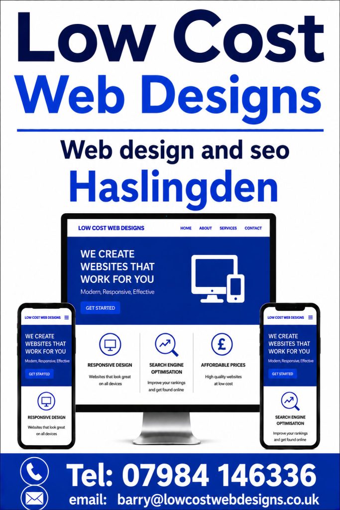 Affordable Web Design & SEO Services in Haslingden
