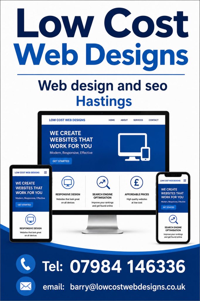 Affordable Web Design & SEO Services in Hastings