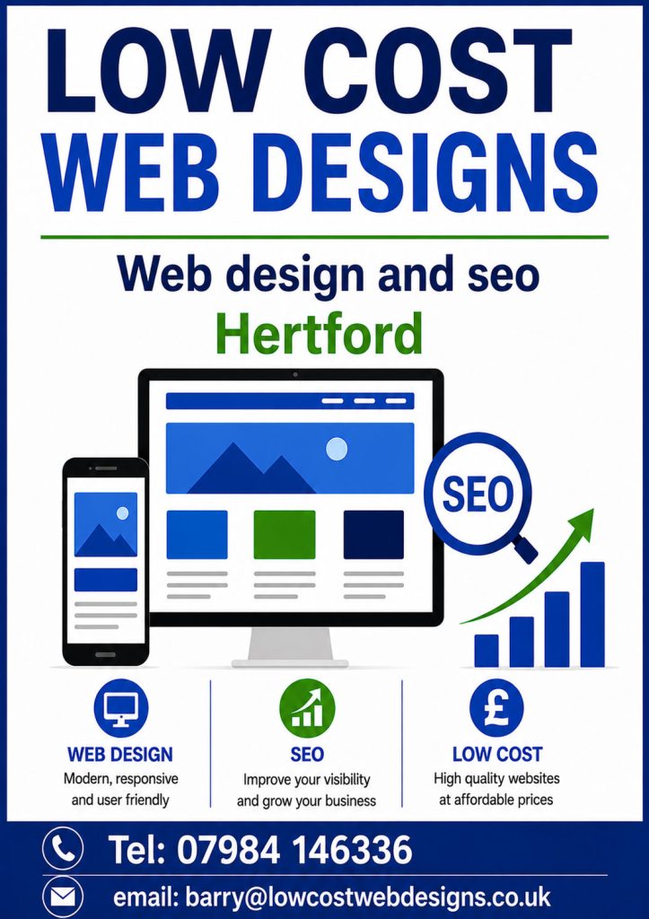 Affordable Web Design & SEO Services in Hertford