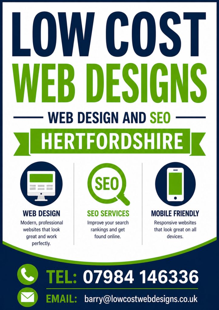 Affordable Web Design & SEO Services in Hertfordshire