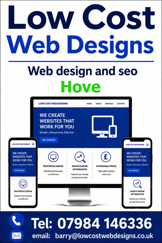 Affordable Web Design & SEO Services in Hove