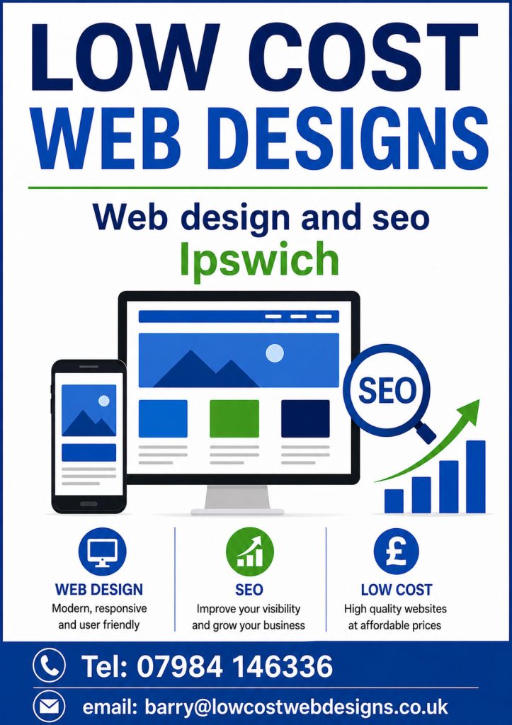Affordable Web Design & SEO Services in Ipswich