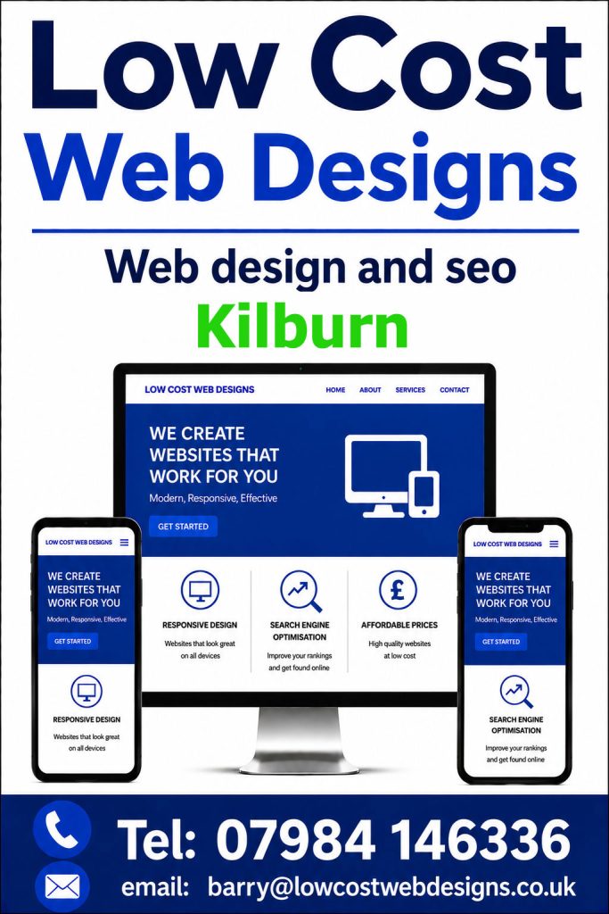 Affordable Web Design & SEO Services in Kilburn