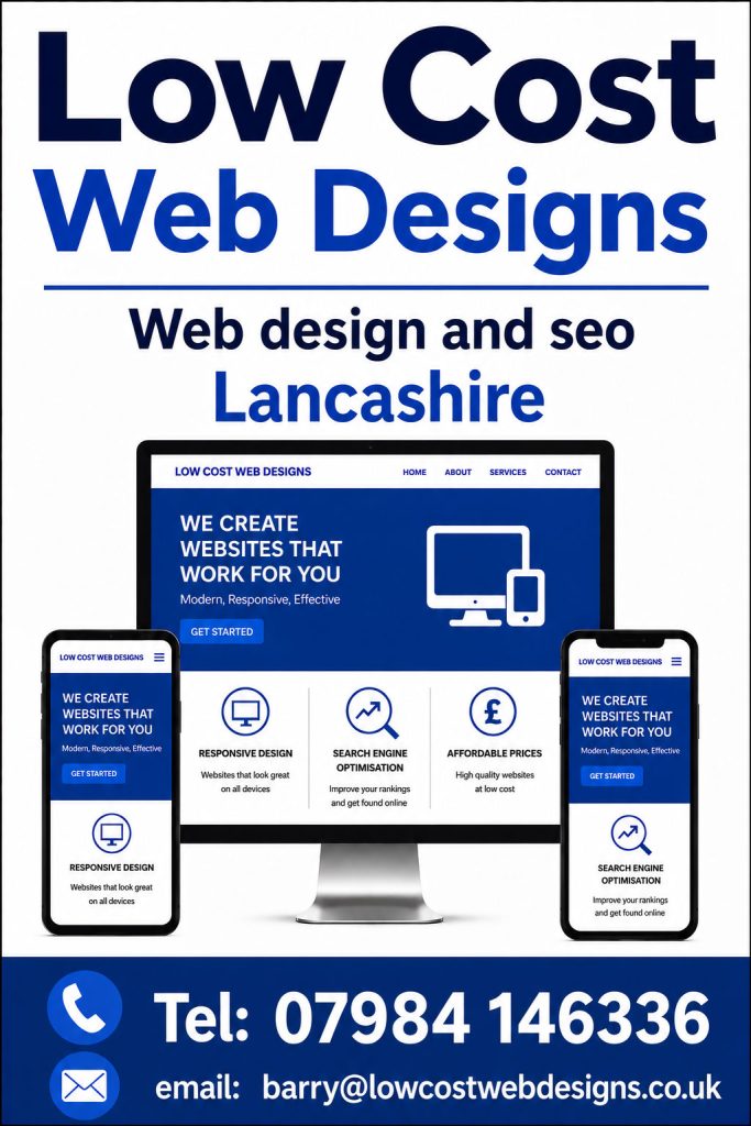 Affordable Web Design & SEO Services in Lancashire