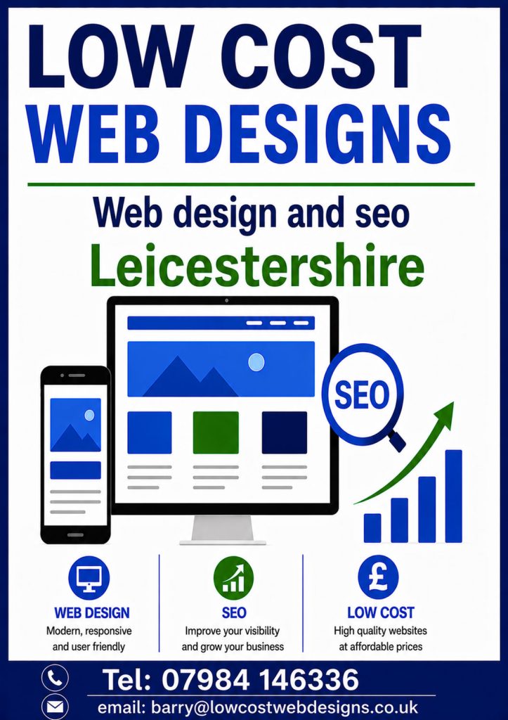 Affordable Web Design & SEO Services in Leicestershire