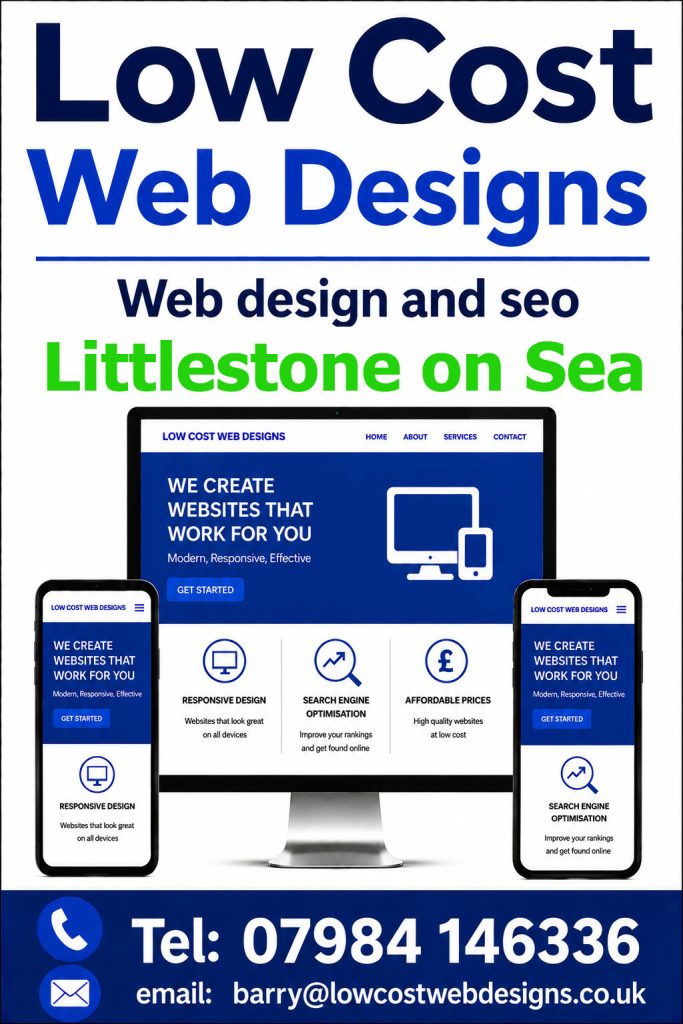 Affordable Web Design & SEO Services in Littlestone on Sea
