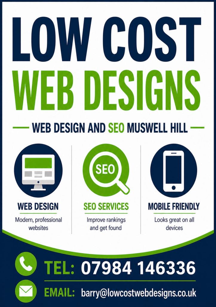 Affordable Web Design & SEO Services in Muswell Hill