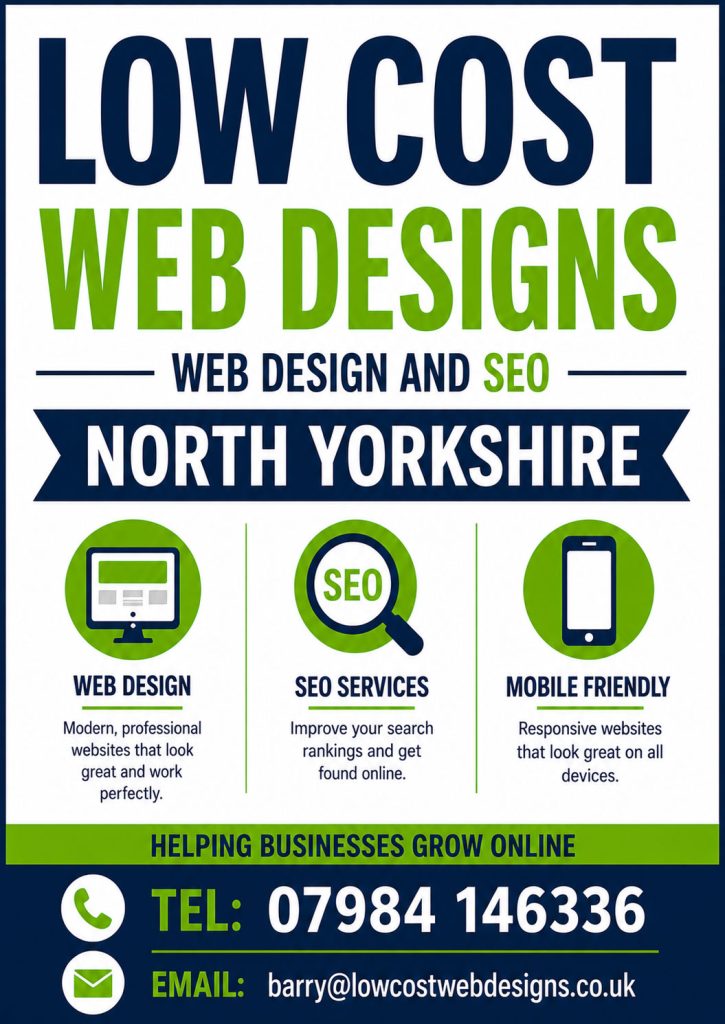 Affordable Web Design & SEO Services in North Yorkshire