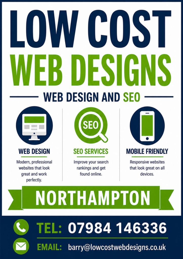 Affordable Web Design & SEO Services in Northampton