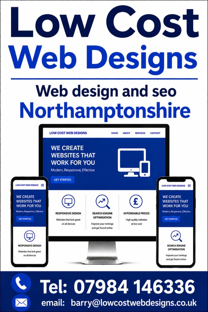 Affordable Web Design & SEO Services in Northamptonshire
