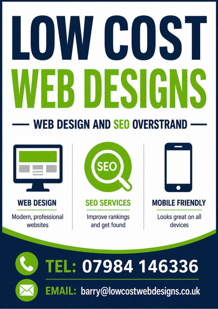 Affordable Web Design & SEO Services in Overstrand