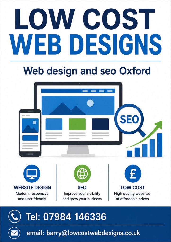 Affordable Web Design & SEO Services in Oxford
