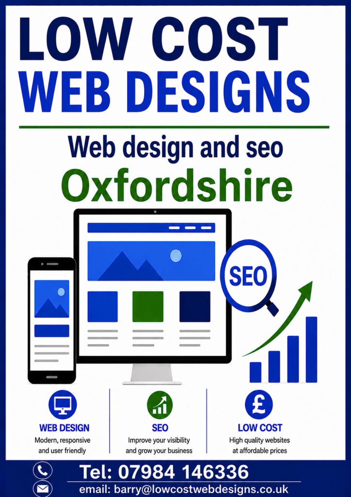 Affordable Web Design & SEO Services in Oxfordshire