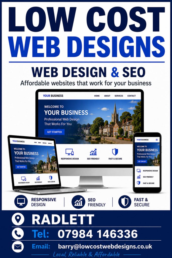 Affordable Web Design & SEO Services in Radlett