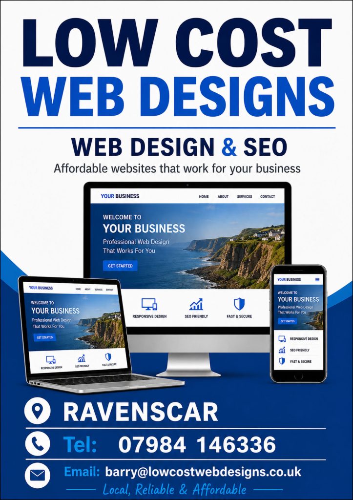 Affordable Web Design & SEO Services in Ravenscar