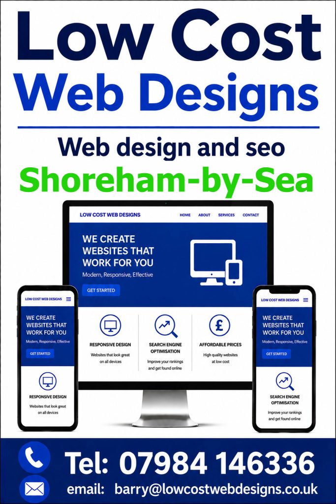 Affordable Web Design & SEO Services in Shoreham-by-Sea