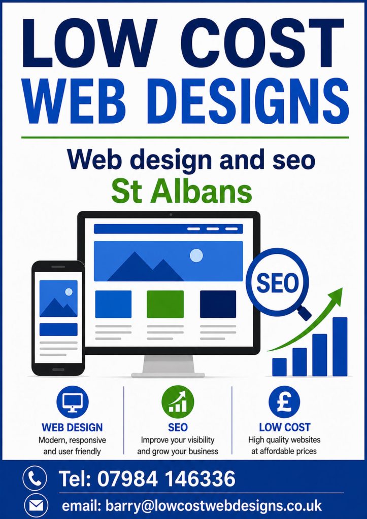 Affordable Web Design & SEO Services in St Albans