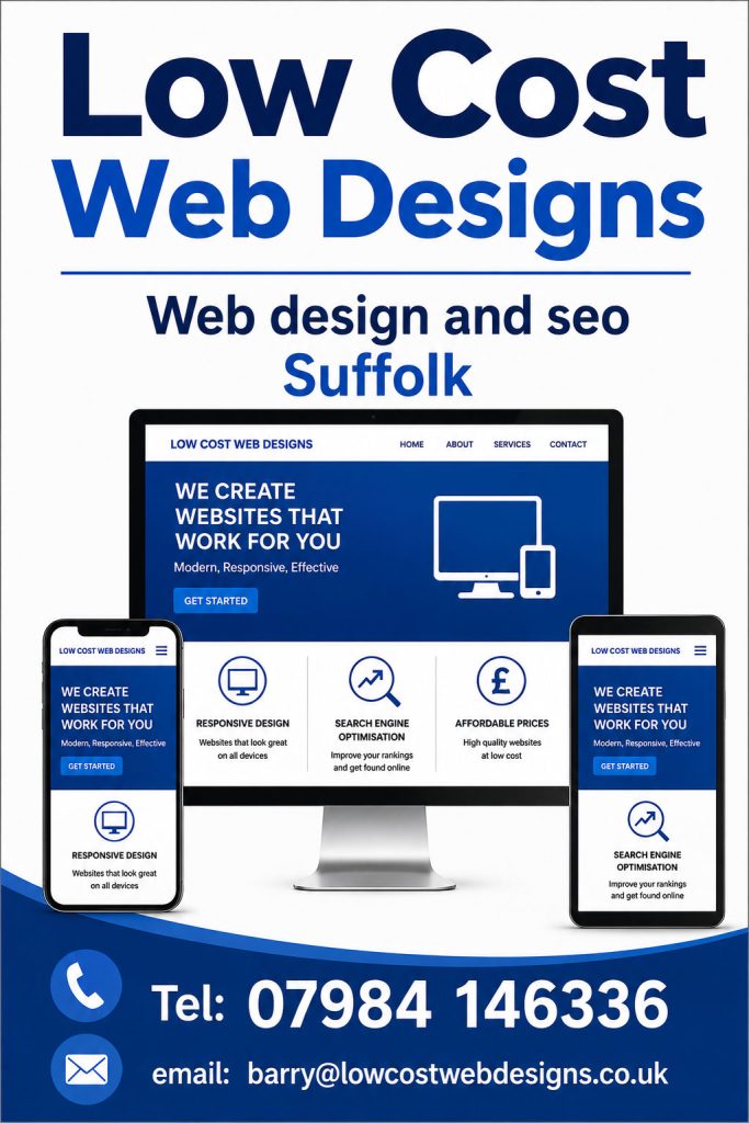 Affordable Web Design & SEO Services in Suffolk