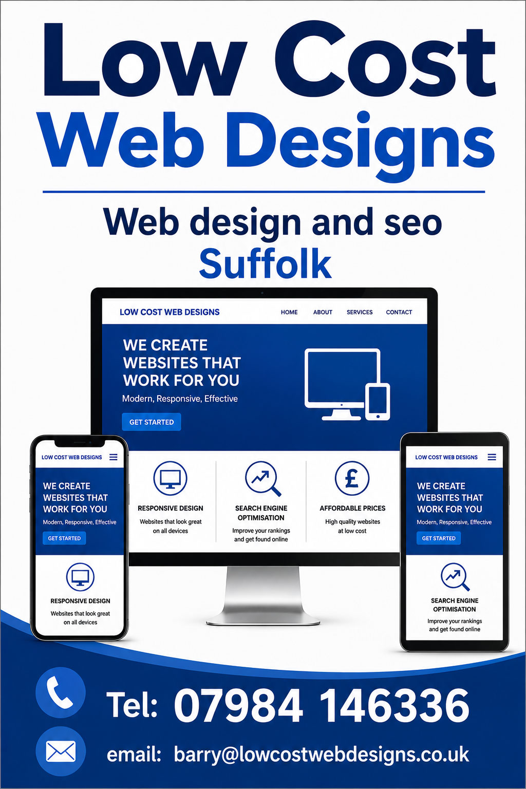 Web design and SEO services in Suffolk