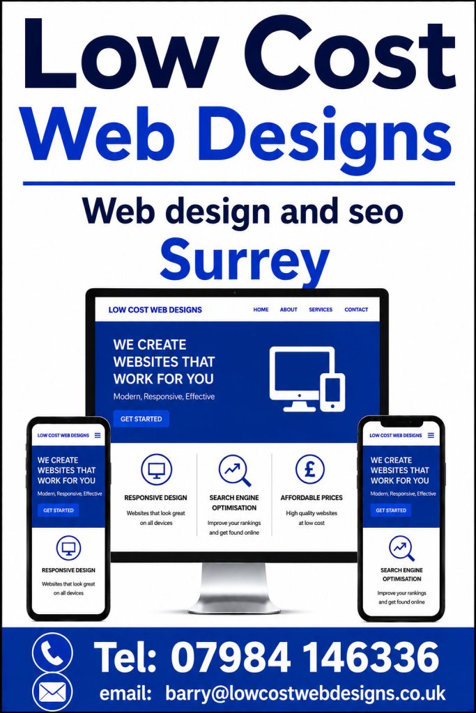 Affordable Web Design & SEO Services in Surrey