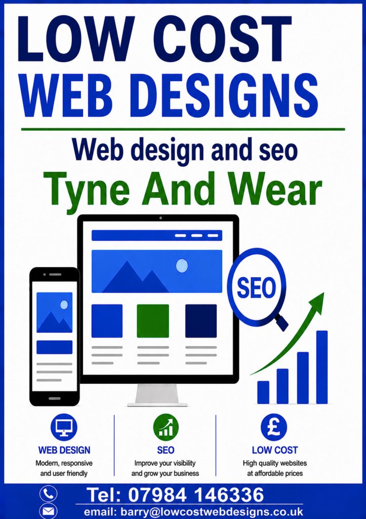 Affordable Web Design & SEO Services in Tyne and Wear