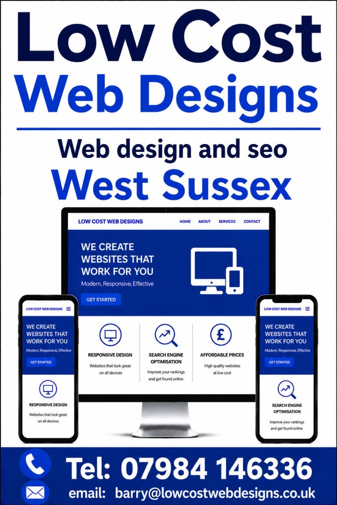 Affordable Web Design & SEO Services in West Sussex