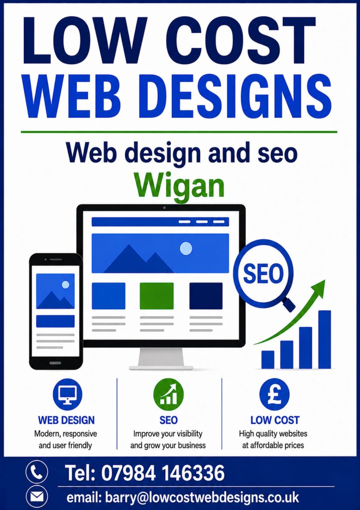 Affordable Web Design & SEO Services in Wigan