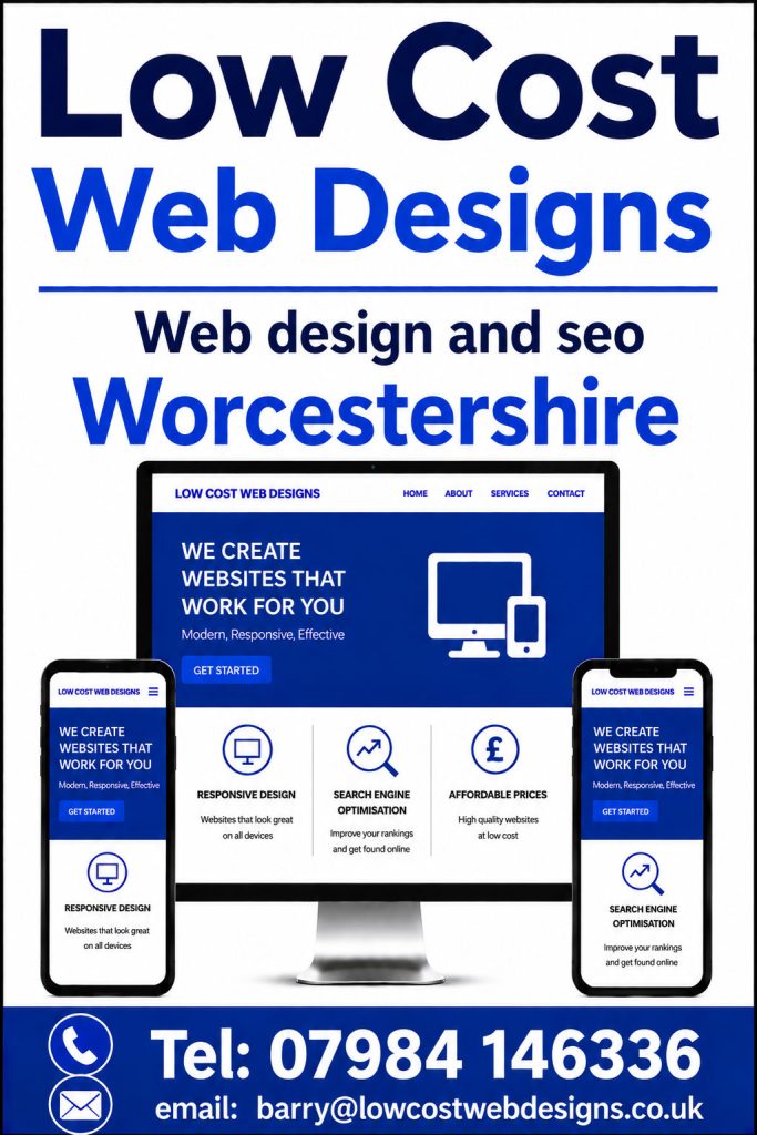 Affordable Web Design & SEO Services in Worcestershire