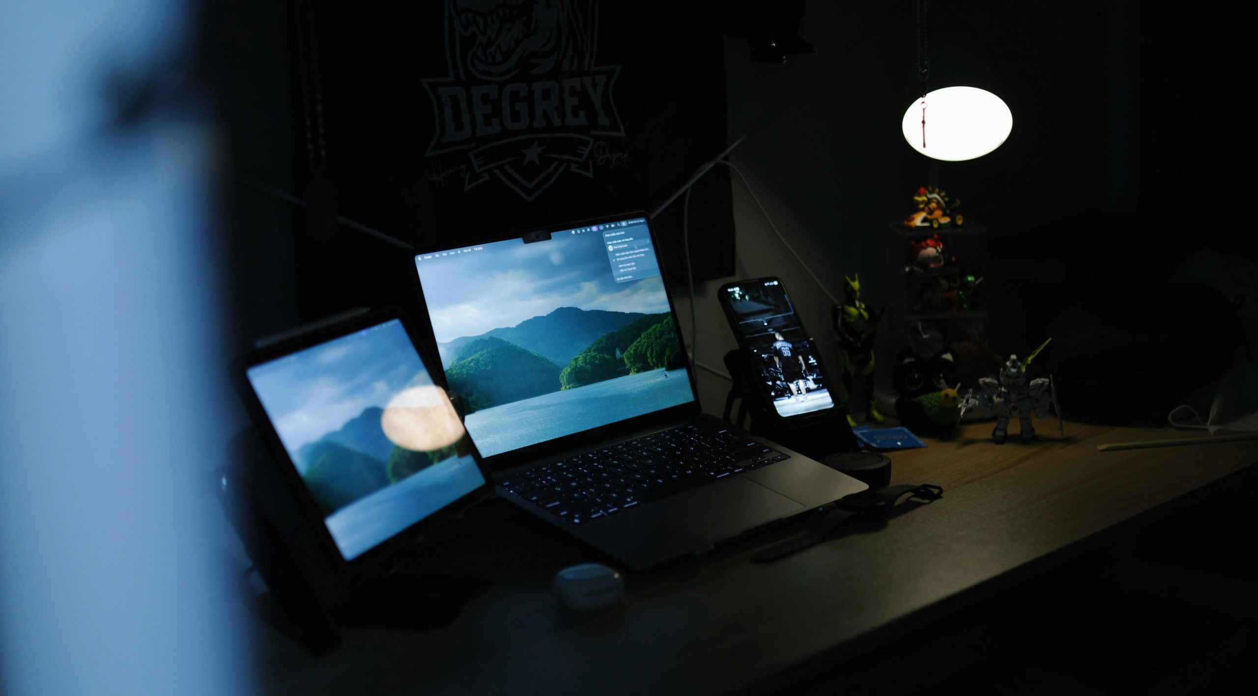 Derbyshire business website design workspace