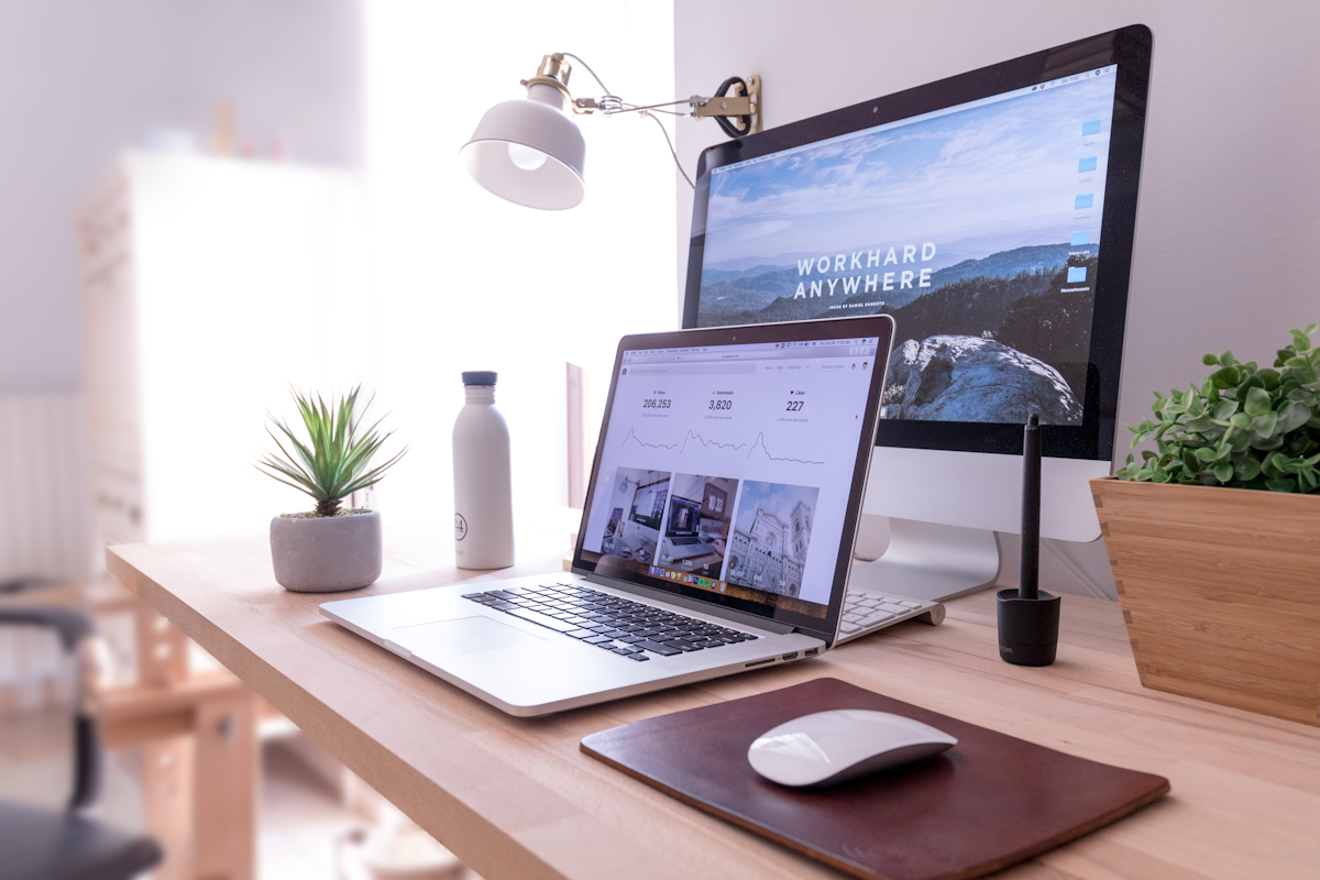 Example of a professionally designed business website