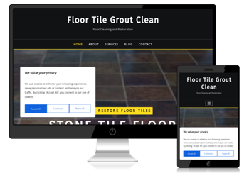 Floor Tile Grout Clean